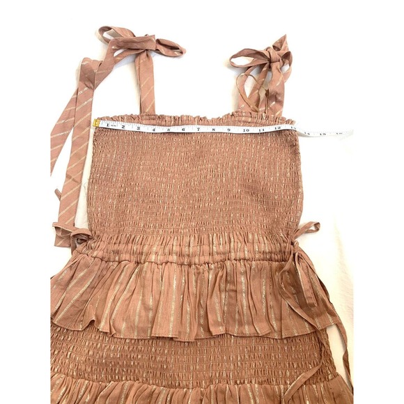 NWT House of harlow 1960 mini dress Brown Size small - Picture 6 of 8